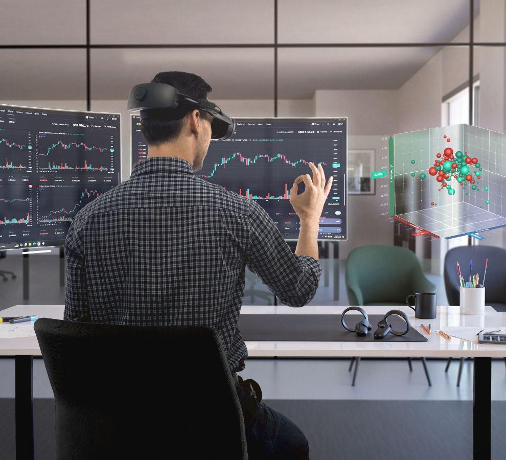 Advance financial services with VIVE XR Solutions